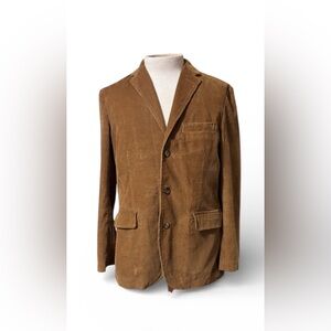 J Crew Vintage Corduroy Blazer Brown Size Large